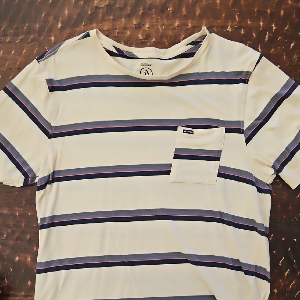 Volcom Striped Casual Men's Shirt